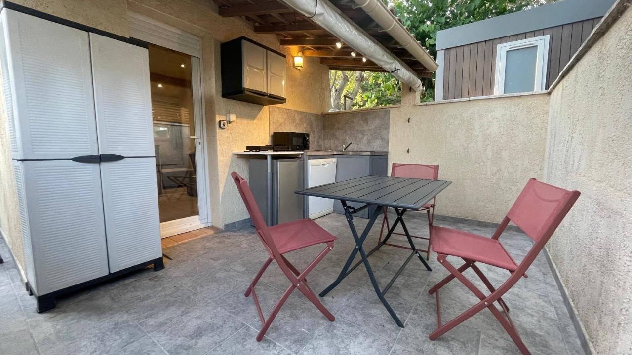 Marseillan Plage Studio Independant Ngoại thất bức ảnh